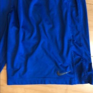 Nike DRI-FIT blue shorts-men’s large